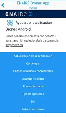 ENAIRE Drones android App screenshot 0